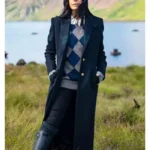 Claudia Winkleman The Celebrity Traitors Blue Coat