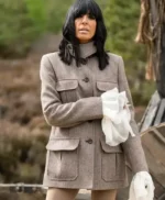 Claudia Winkleman The Celebrity Traitors Wool Jacket