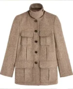 Claudia Winkleman The Celebrity Traitors Wool Jacket