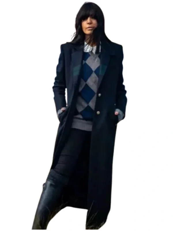 Claudia Winkleman The Traitors UK Wool Coat