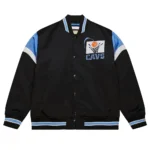 Cleveland Cavaliers Heavyweight Black Satin Jacket