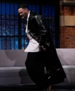 Late Night with Seth Meyers Colman Domingo Leather Coat