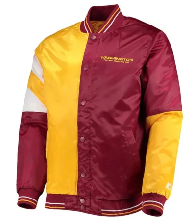 Color Block Washington Commanders Jacket