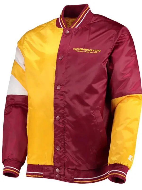 Color Block Washington Commanders Jacket