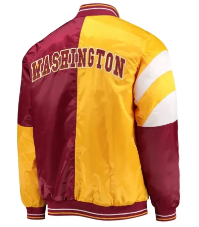 Color Block Washington Commanders Jacket