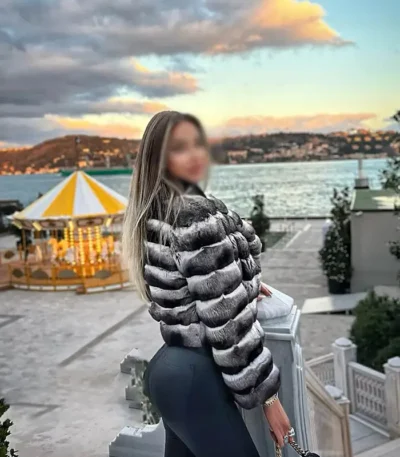 Cordelia Comfortable Chinchilla Fur Jacket