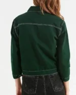 911 May Grant Green Denim Jacket