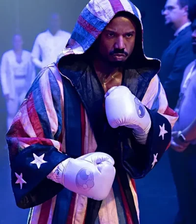 Creed 3 Adonis American Flag Robe