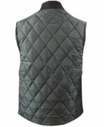 Creed Michael B Jordan Grey Quilted Vest