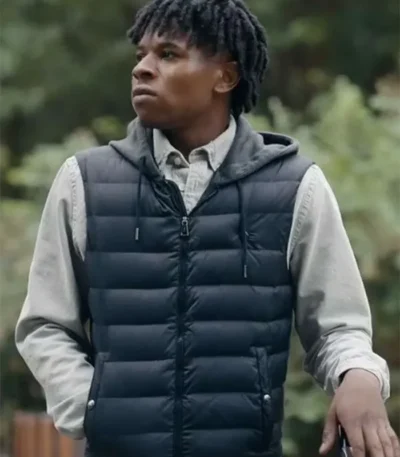 Criminal Record Patrick Burrowes Black Puffer Vest