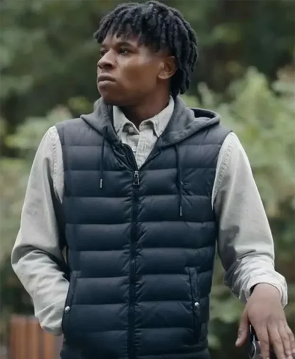 Criminal Record Patrick Burrowes Black Puffer Vest