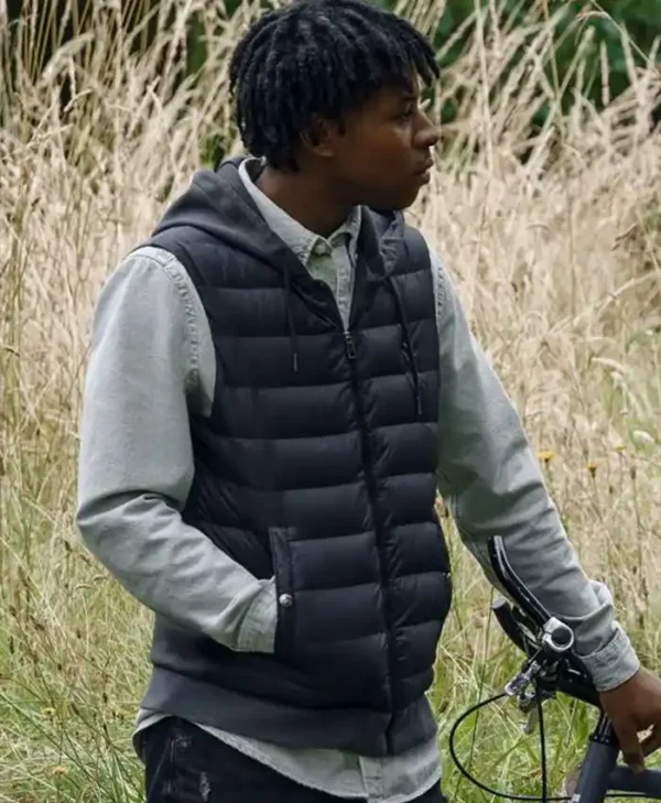 Criminal Record Patrick Burrowes Black Puffer Vest