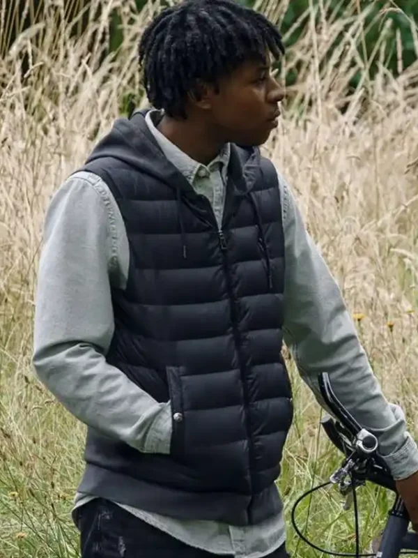 Criminal Record Patrick Burrowes Black Puffer Vest