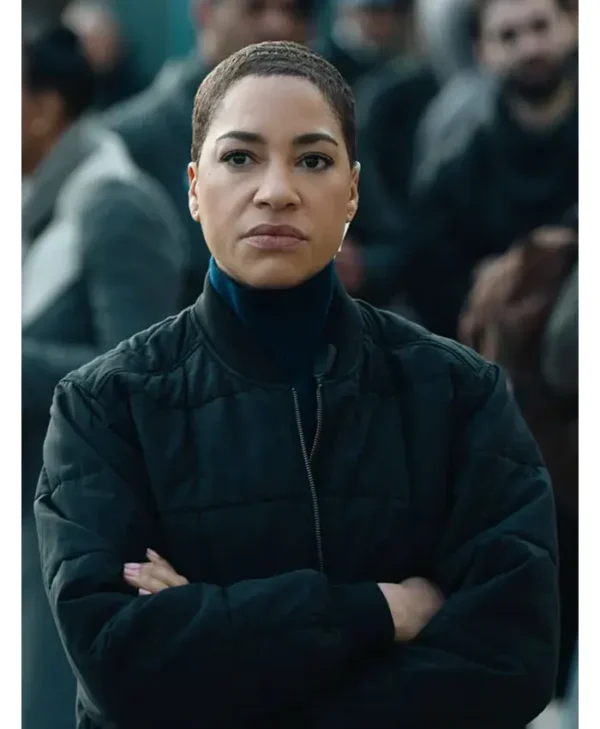 Criminal Record S02 Cush Jumbo Black Quilted Jacket