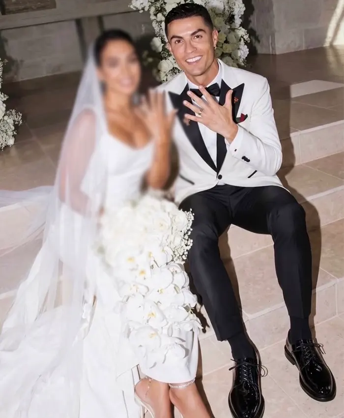 Cristiano Ronaldo White Wedding Blazer Cristiano Ronaldo White Wedding Blazer