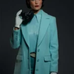 Culprits Gemma Arterton Blue Trench Coat