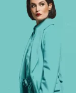 Culprits Gemma Arterton Blue Trench Coat