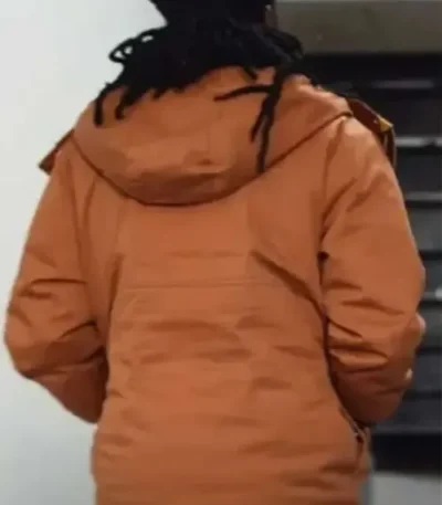Culprits S01 Joe Petrus Brown Hooded Jacket