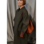 Cynthia Nixon And Just Like That S03 Green Coat