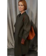 Cynthia Nixon And Just Like That S03 Green Coat