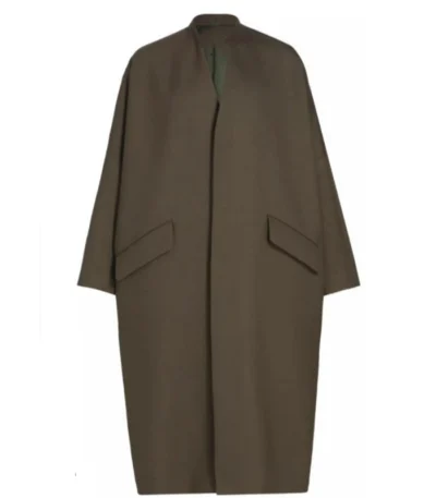 Cynthia Nixon And Just Like That S03 Green Coat