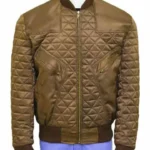 DCs Legends Of Tomorrow Jefferson Jackson Brown Bomber Jacket
