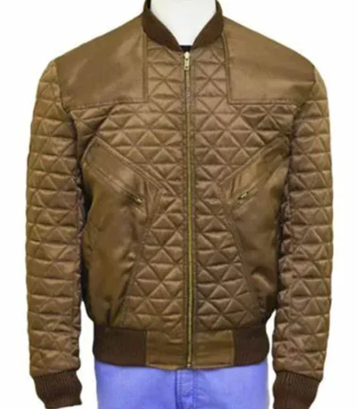 DCs Legends Of Tomorrow Jefferson Jackson Brown Bomber Jacket