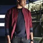 DC’s Legends Of Tomorrow Jefferson Jackson Maroon Jacket