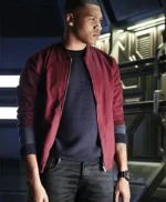 DC’s Legends Of Tomorrow Jefferson Jackson Maroon Jacket