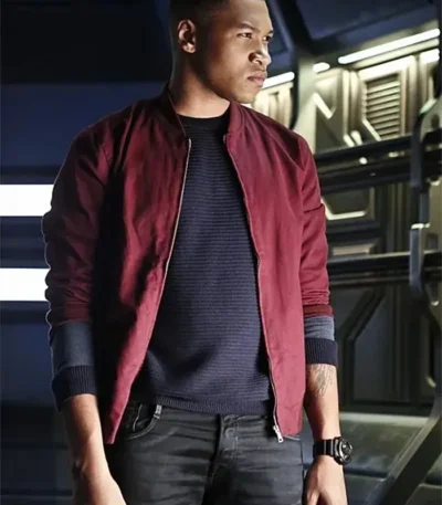 DC’s Legends Of Tomorrow Jefferson Jackson Maroon Jacket
