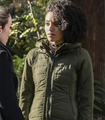 DCs Legends Of Tomorrow S05 Amaya Jiwe Green Jacket