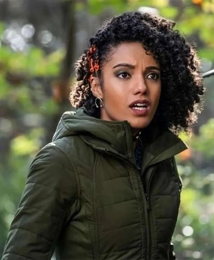 DCs Legends Of Tomorrow S05 Amaya Jiwe Green Jacket DCs Legends Of Tomorrow S05 Amaya Jiwe Green Jacket