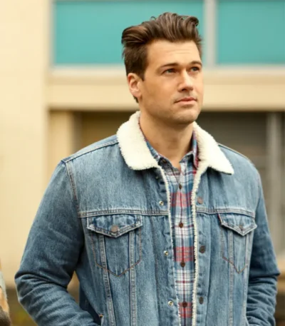 DCs Legends of Tomorrow S05 Nate Heywood Denim Trucker Jacket