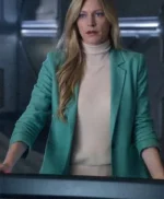 DCs Legends of Tomorrow S06 Ava Sharpe Blue Blazer