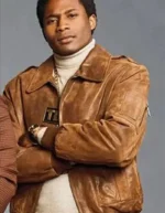 Da’Vinchi BMF Bomber Leather Jacket