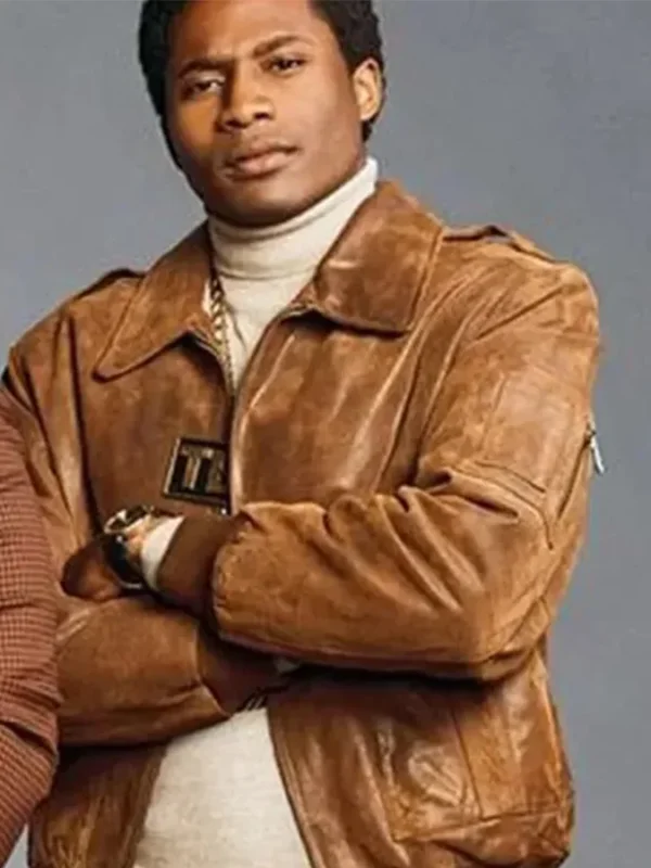 Da’Vinchi BMF Bomber Leather Jacket