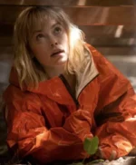 Daisy Ridley Chaos Walking Orange Parachute Jacket