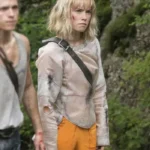 Daisy Ridley Chaos Walking Viola Eade Round-Collar Jacket