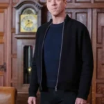 Damian Lewis Billions S05 Black Fleece Jacket