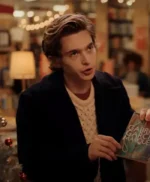 Dash and Lily Austin Abrams Black Coat