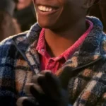 Dash and Lily Boomer Blue Plaid Sherpa Jacket