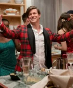Dash and Lily Edgar Checkered Tuxedo Jacket