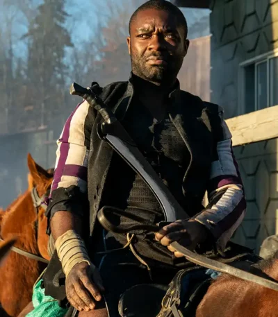 David Oyelowo Movie Chaos Walking Aaron Leather Jacket