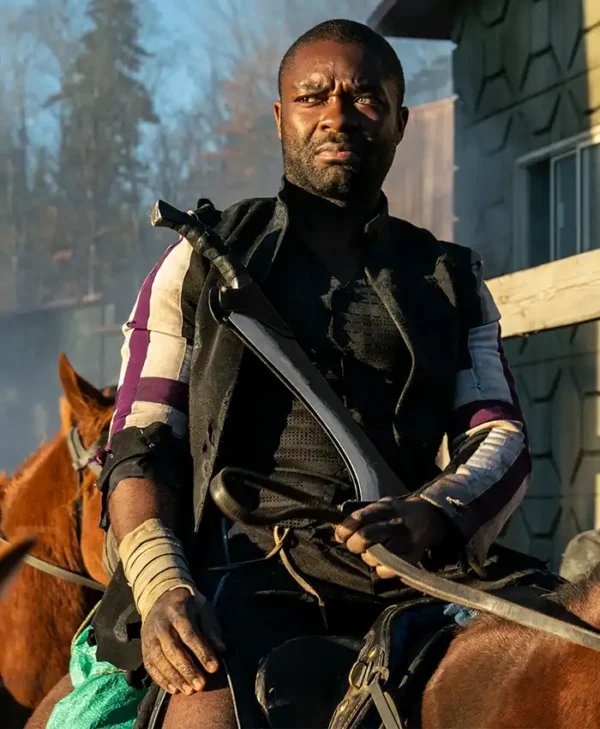 David Oyelowo Movie Chaos Walking Aaron Leather Jacket
