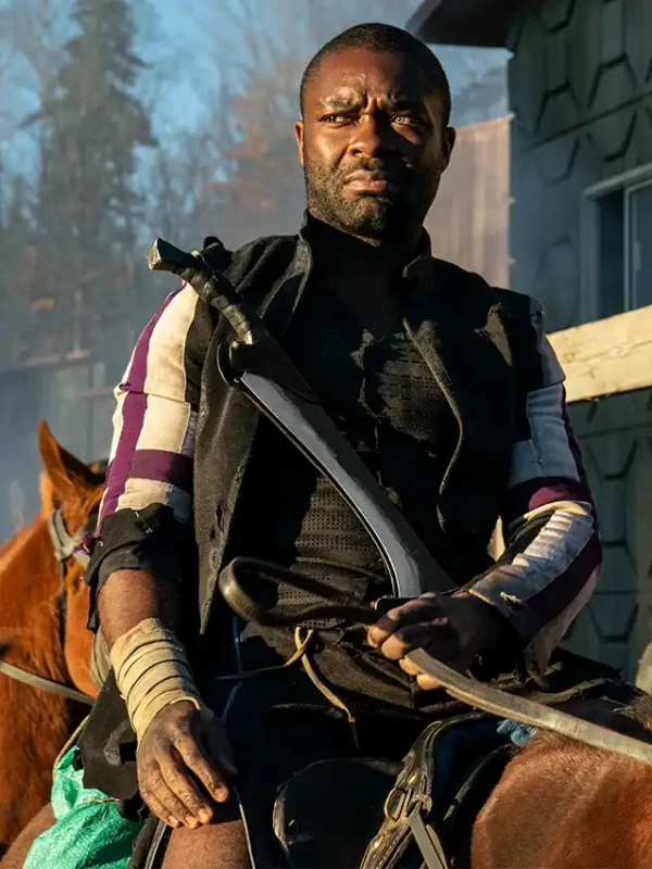 David Oyelowo Movie Chaos Walking Aaron Leather Jacket