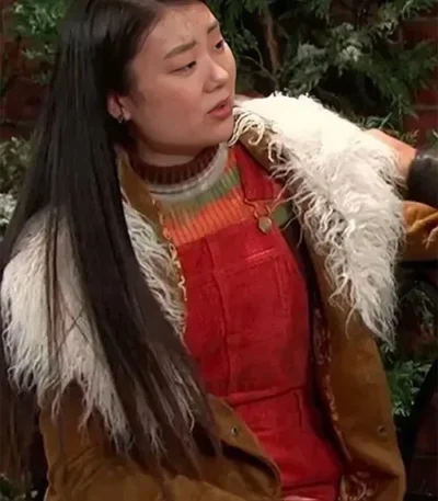 Days Of Our Lives Wendy Fur Collar Coat
