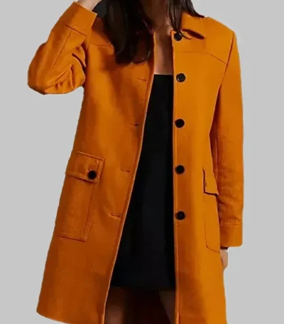 Days of Our Lives 2023 Sarah Horton Orange Coat