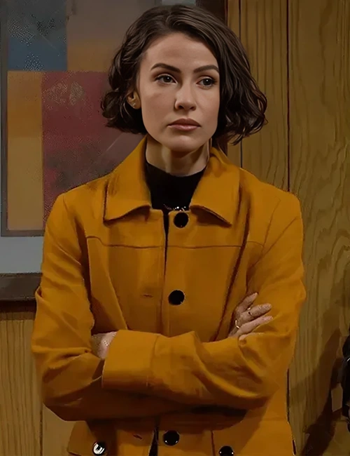 Days of Our Lives 2023 Sarah Horton Orange Coat Days of Our Lives 2023 Sarah Horton Orange Coat