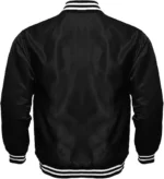 Deacon Black Letterman Varsity Bomber Jacket