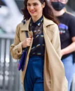 Dead Ringers 2023 Rachel Weisz Beige Coat